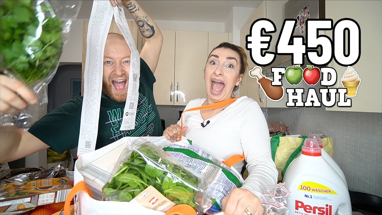 450€ EXTREM FOOD HAUL !!! I Familie Diamanta 💎
