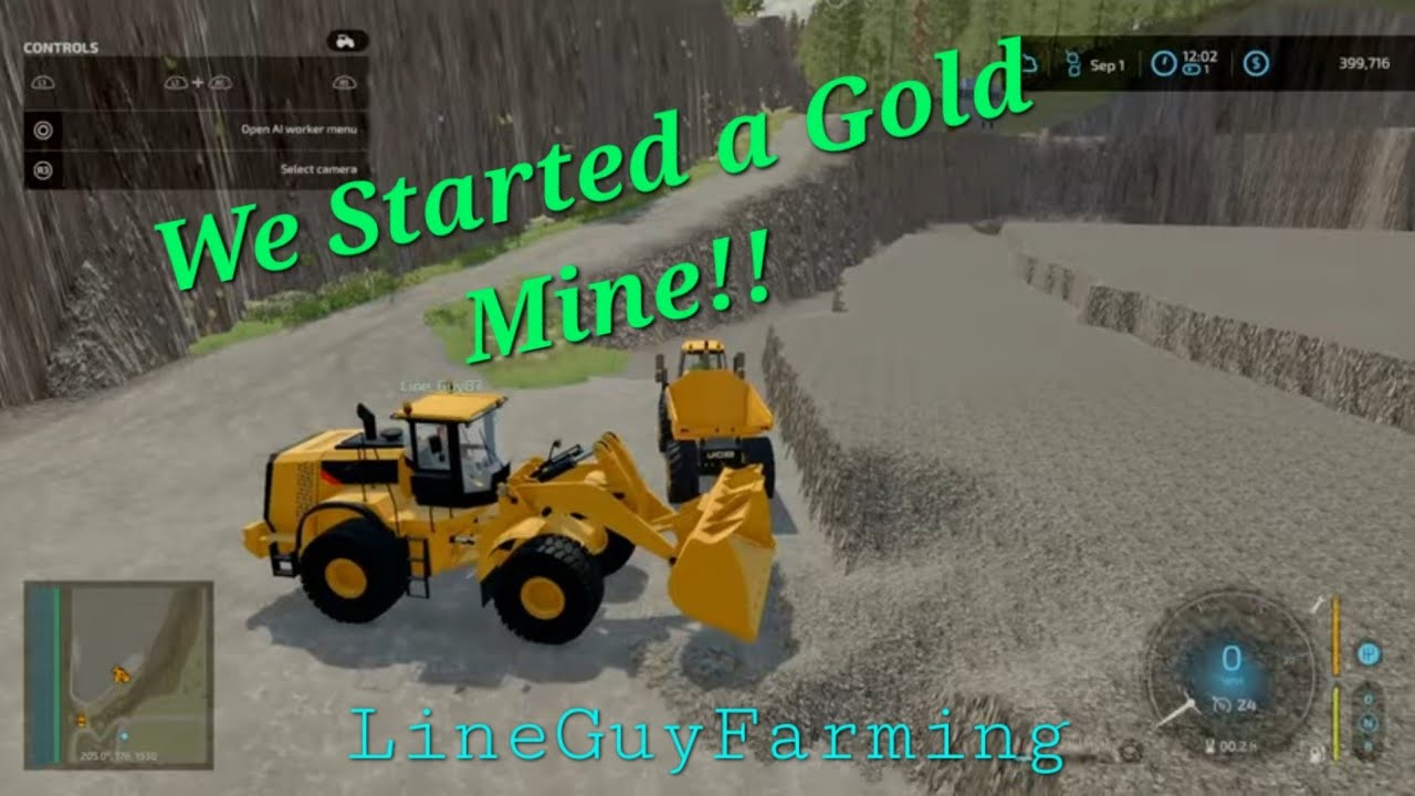 CAN You Mine Gold in FARMING SIMULATOR? YES!! Mason County Pt. 1 #FarmingSimulator22 #fs22