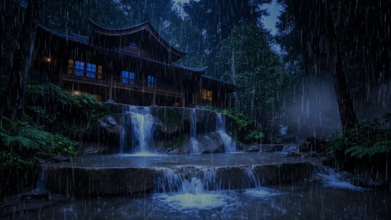 Fall Asleep Instantly 💤 Nonstop Rain on Roof for Deep Sleep Tonight