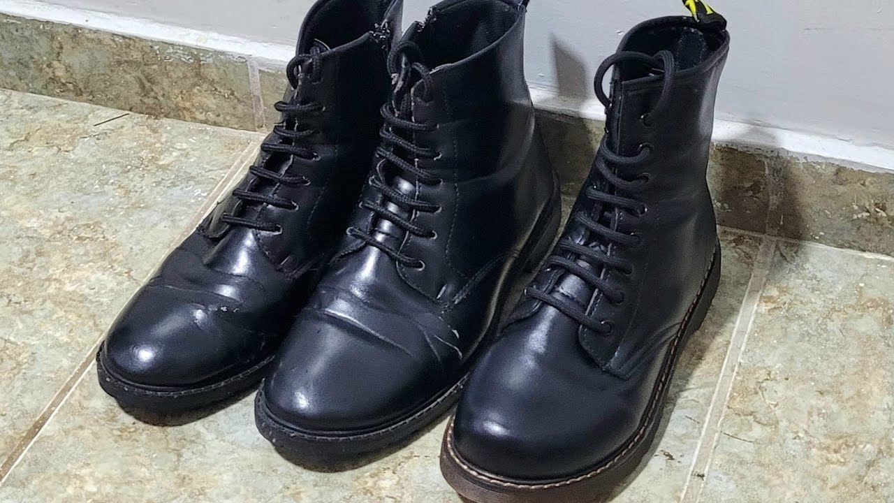 Como amarrar cadarço de coturno/botas estilo Skinhead