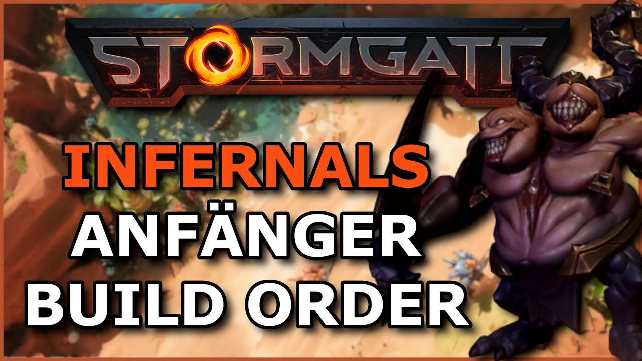 Map dominieren mit den Infernals! Standard Build Order - Stormgate (deutsch)