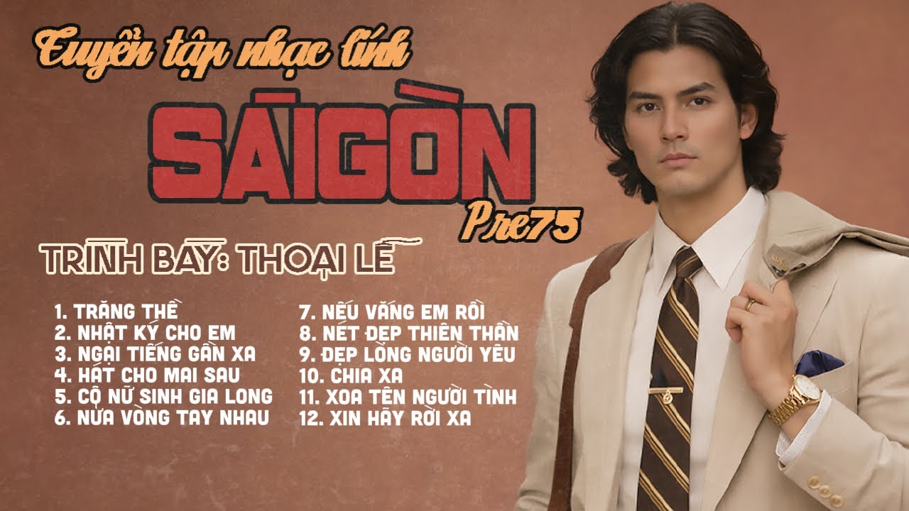 Tuyển Tập Nhạc Lính SÀI GÒN XƯA Pre75 - THOẠI LỄ MUSIC | Trăng Thề, Nhật Ký Cho Em,…
