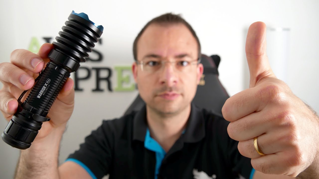 Olight Warrior X Pro - La lampe torche tactique qui ne vous lâchera pas