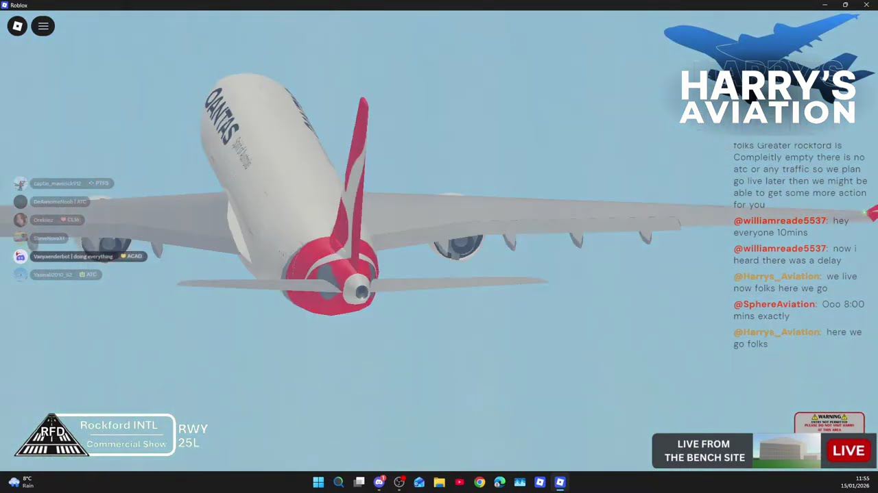 LIVE: Greater Rockford Planespotting