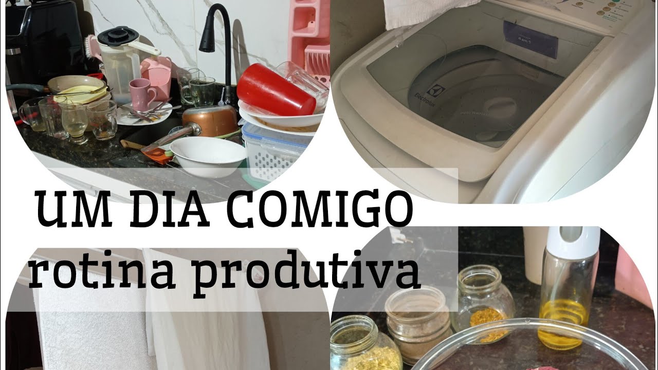 UM DIA PRODUTIVO COMIGO/FALTA AGUA, ALMO&Ccedil;O,ROTINA *MORANDO A DOIS *