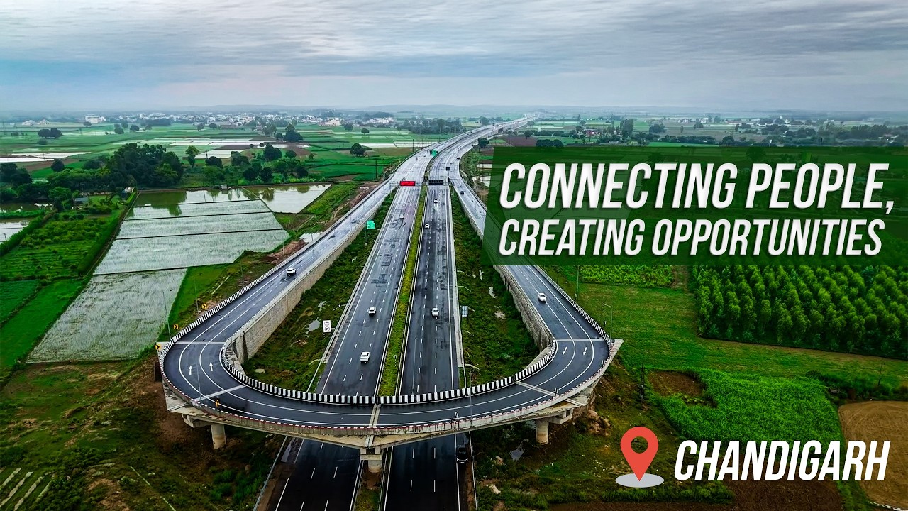 Hon'ble Prime Minister Launches Key National Highway Projects in Chandigarh | NH-205A & PR-7 Spur