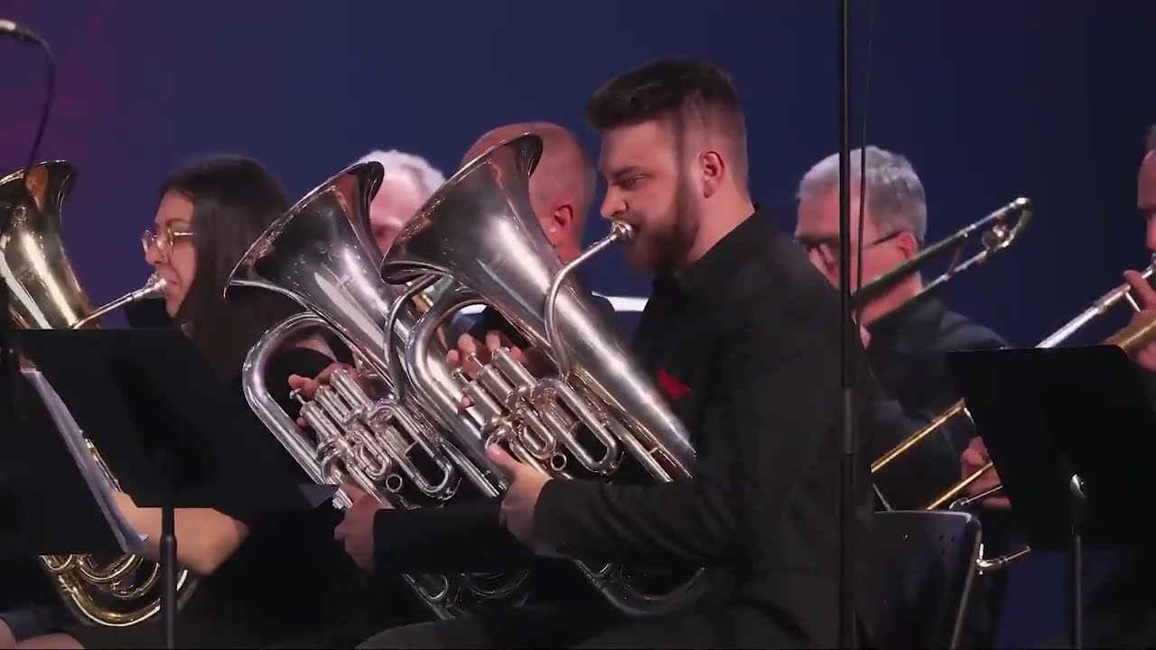 Balkan Dance - Etienne Carusaz - Live Limoux Brass Festival 2024 - Brass Band Occitania