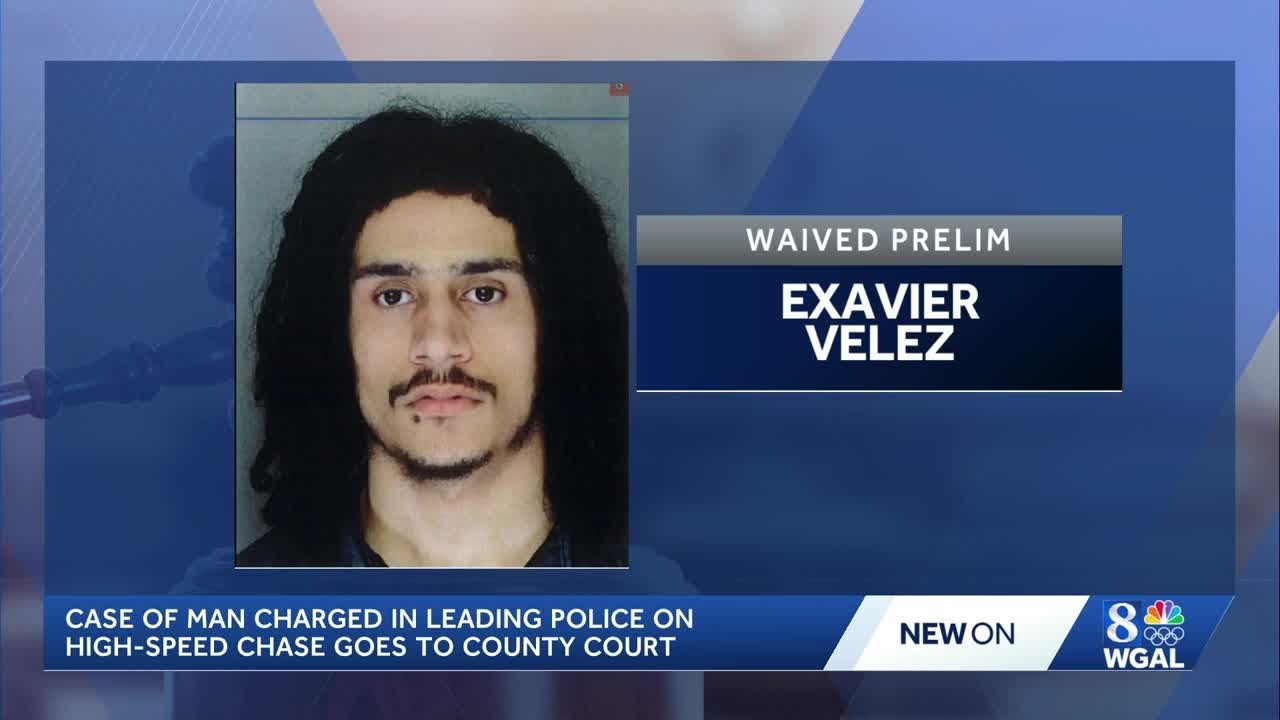 Philadelphia man accused of leading police on a high-speed chase waives preliminary hearing