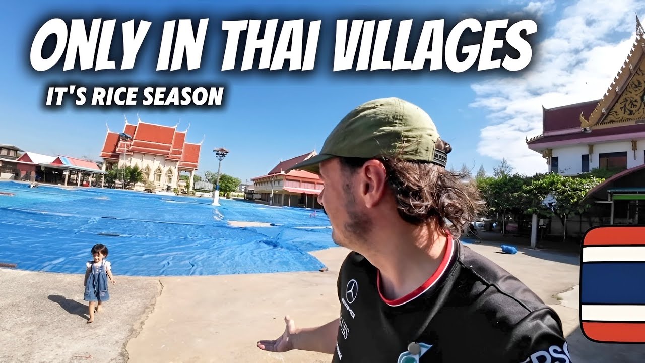 Это происходит каждый год в деревнях Таиланда 🇹🇭