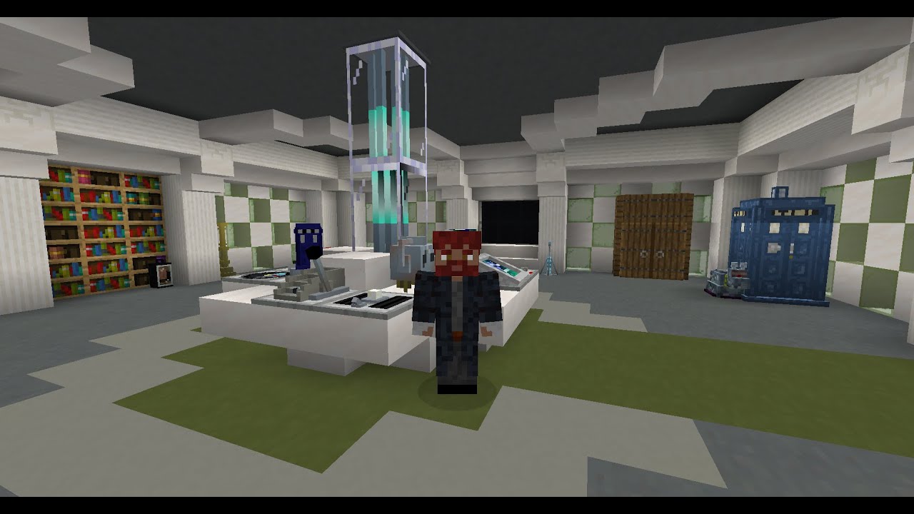 Doctor Who Mod Review: Teab's Doctor Who Mod - Update 14 (Minecraft 1.20.1)