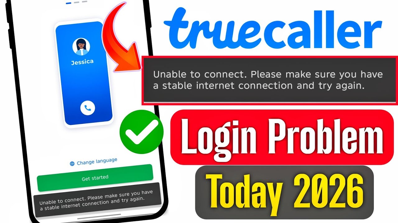 truecaller login problem today | truecaller not working | truecaller unable to connect problem