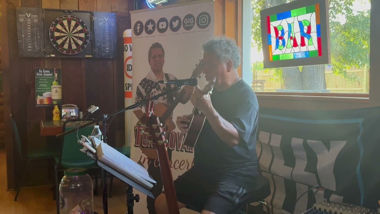 Tom Lovato performs at the Lake House Saturday, July 26, 2025