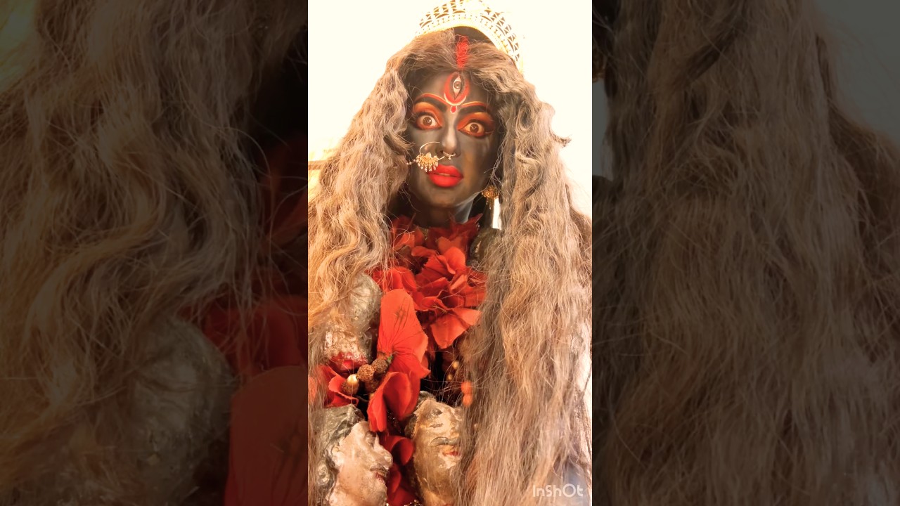 Maa Kali Look! #shivshakti #grwm #subharajput #makeup #bts #love