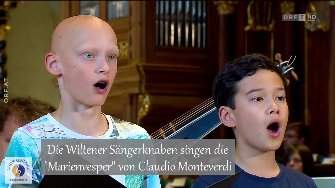 Die Wiltener Sängerknaben singen die  