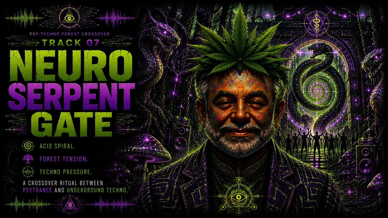 Neuro Serpent Gate | Psy-Techno Forest Crossover
