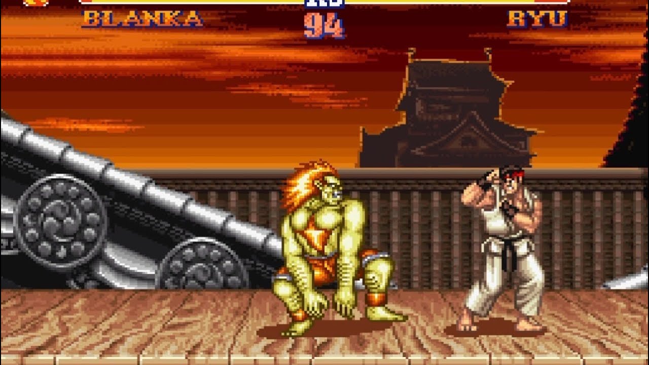 Прохождение игры за Бланку | Street Fighter 2 (SNES)