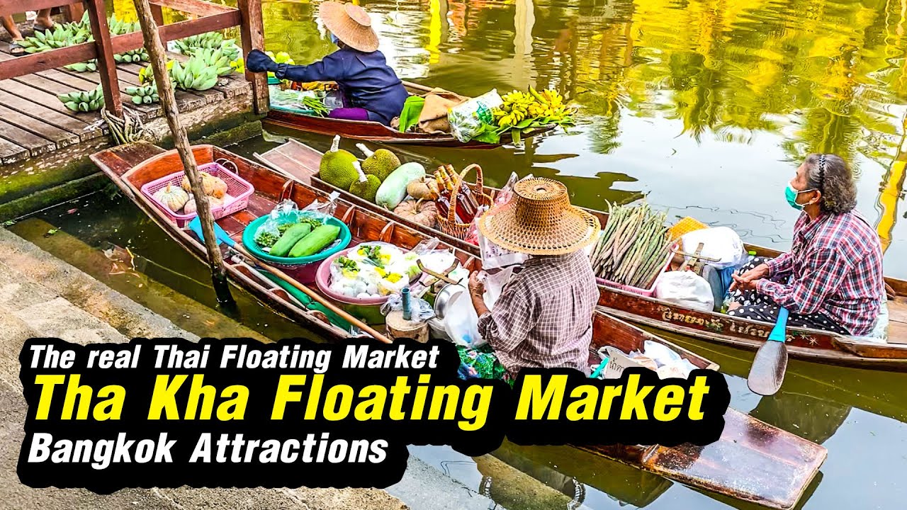 Lastest Video | Tha Ka Floating Market | 100 Years Floating Market