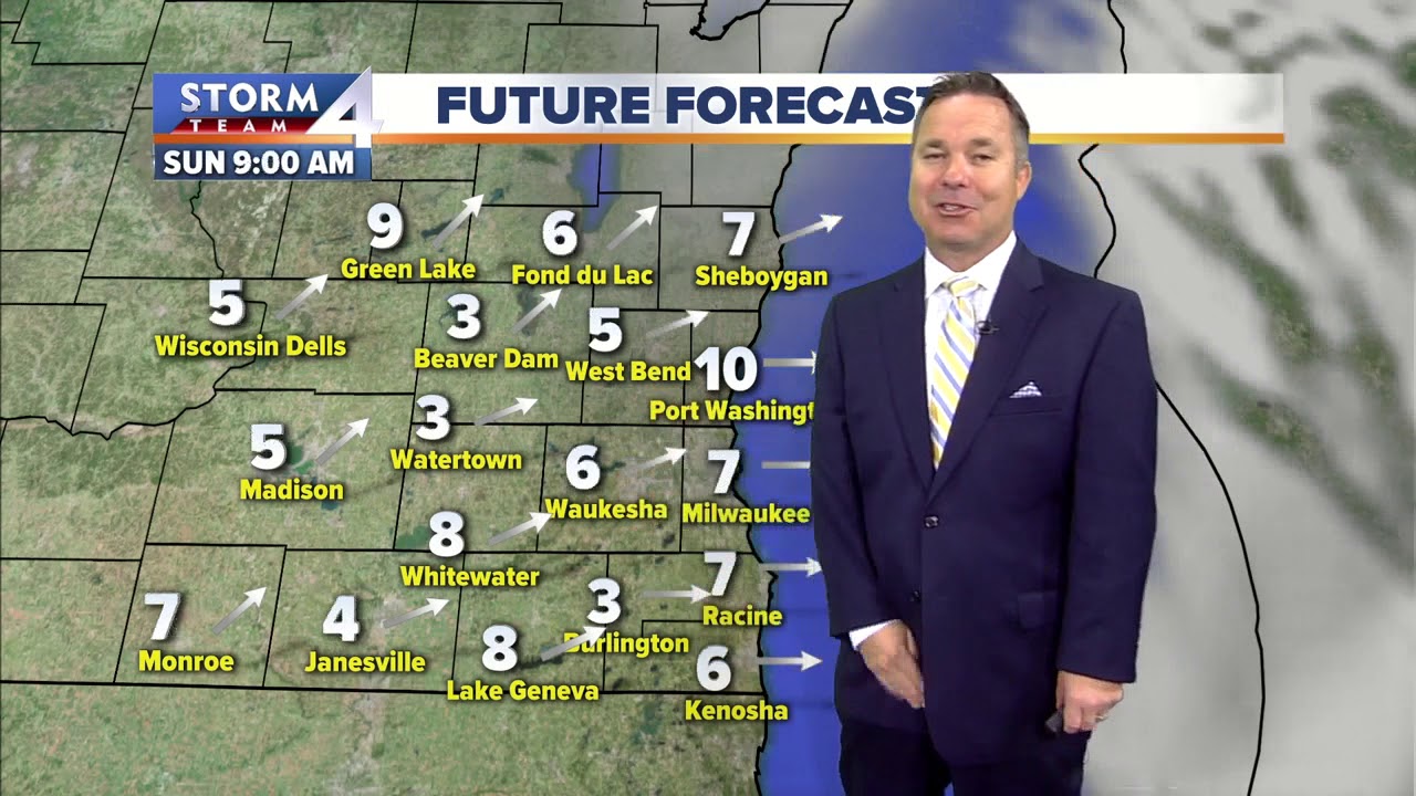 Meteorologist Lance Hill's Saturday Forecast