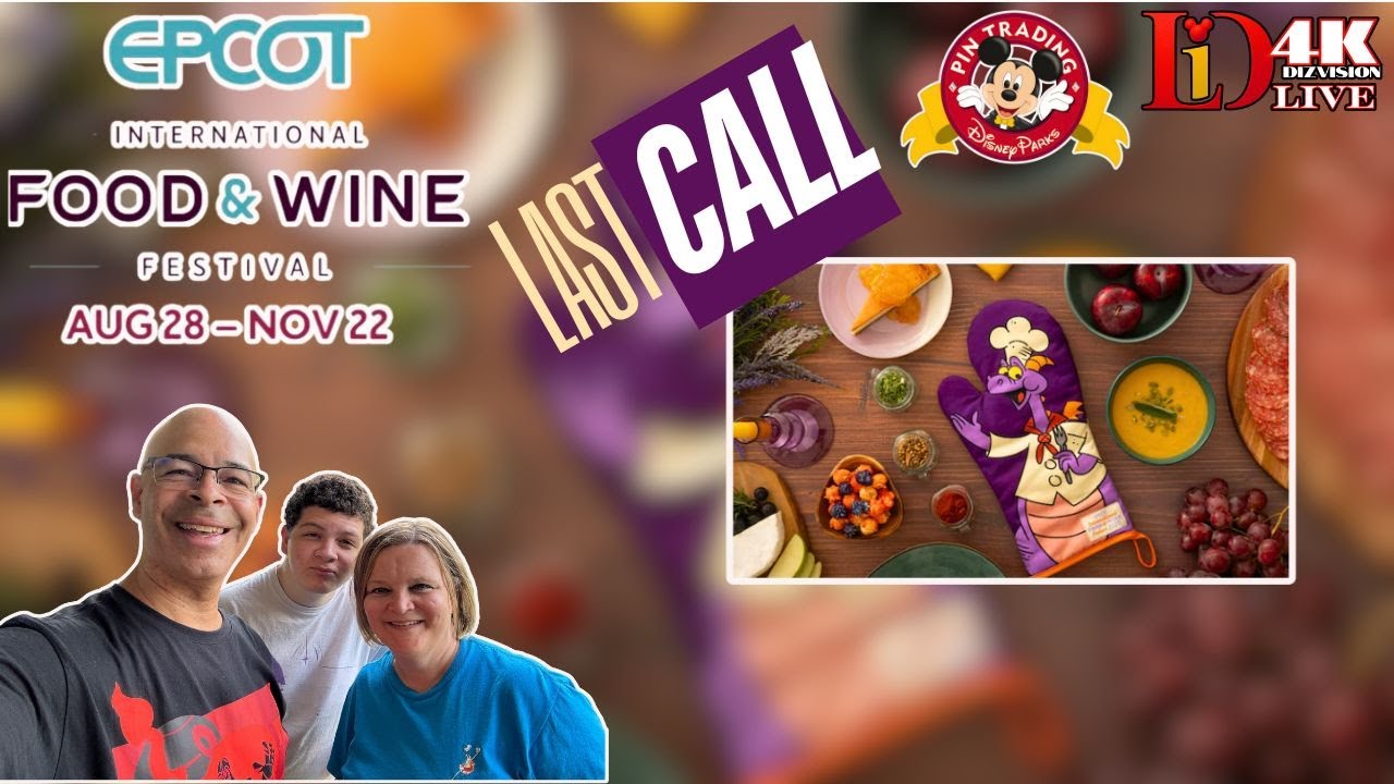 🍷 EPCOT Food & Wine Festival 2025 LIVE | Living in Diz Full Park Experience 🎶✨