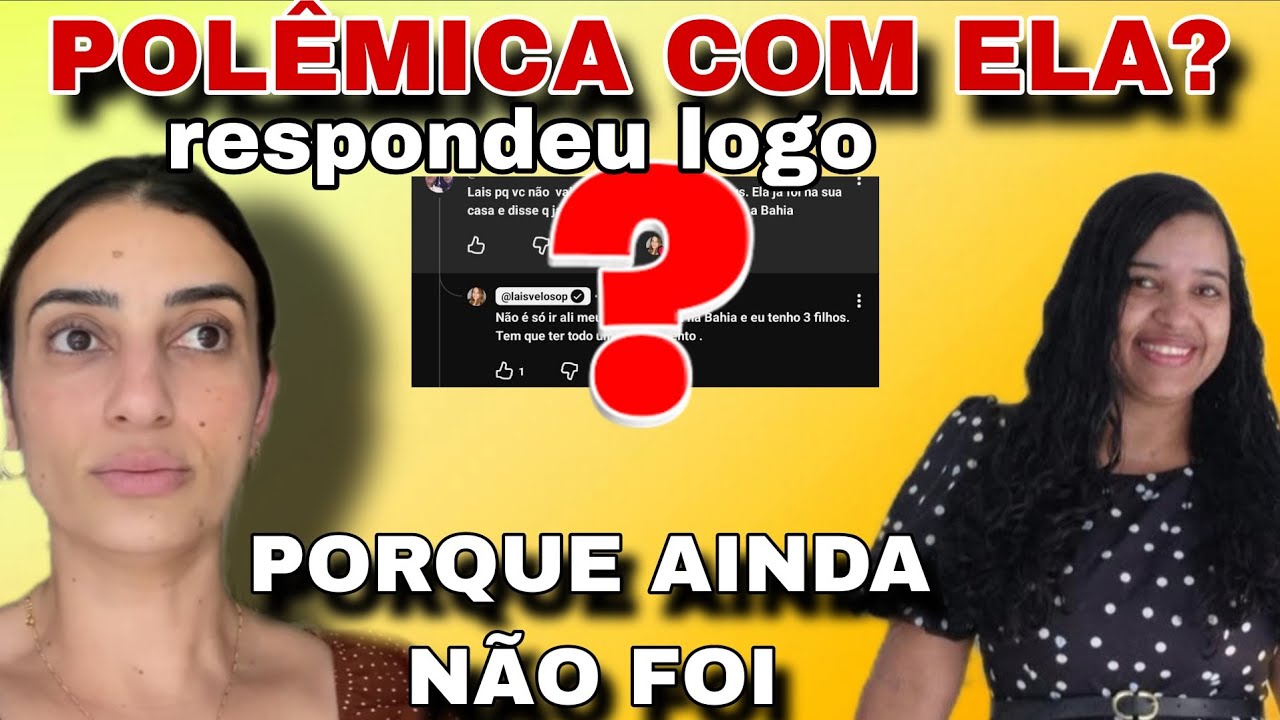 🔔LAÍS VELOSO NÃO SE CALOU E RESPONDEU POLÊMICA SOBRE MARCINHA DE JESUS🔔🔥EITA QUE ELA É AFIADA🔥