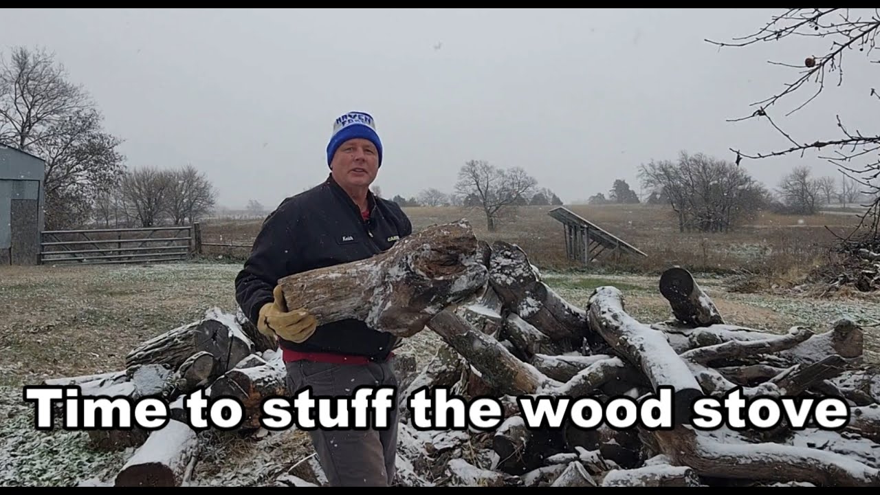 Getting wood for the Longwood Wood Furnace