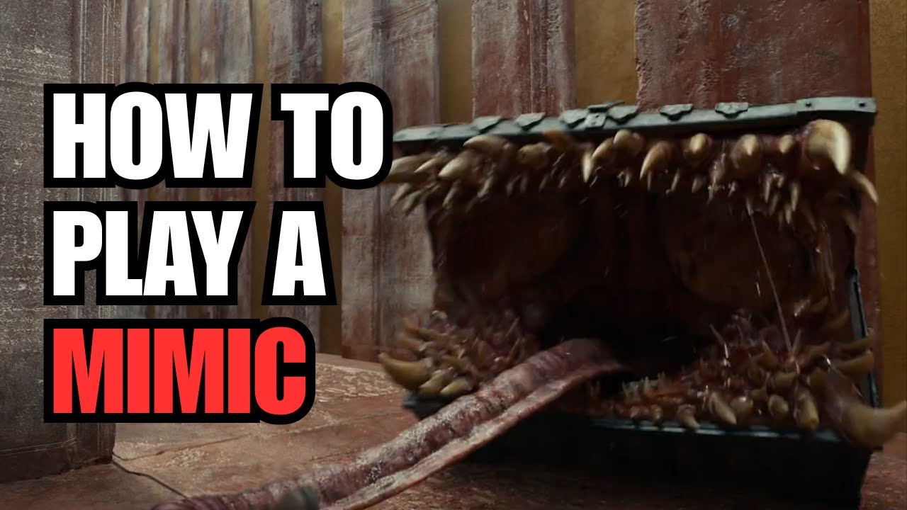 Mimic Combat Tactics | Dungeons and Dragons