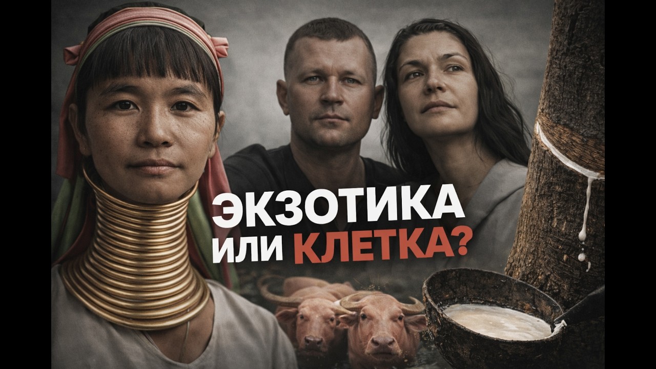 Женщины-жирафы Таиланда: туристам не рассказывают эту правду #тайланд #thailand #необычныеженщины