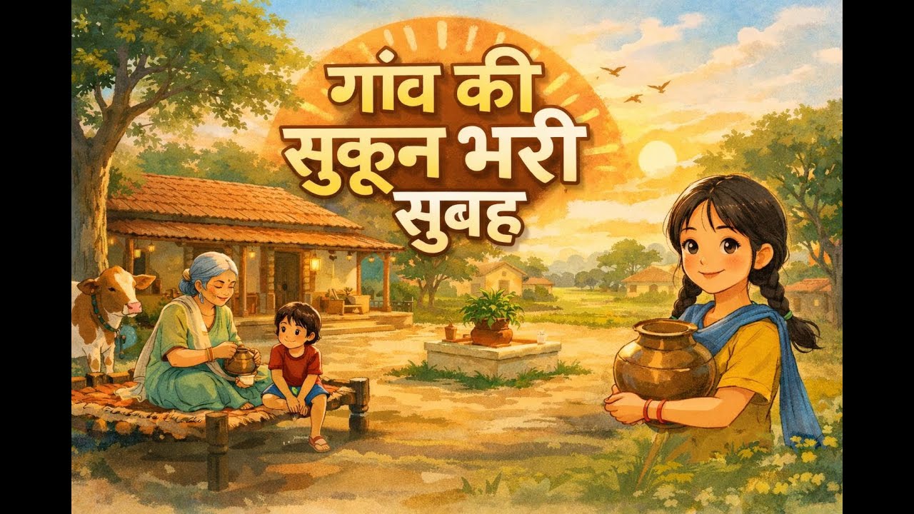 Living Slowly in a Village Home — A Gentle Childhood Story