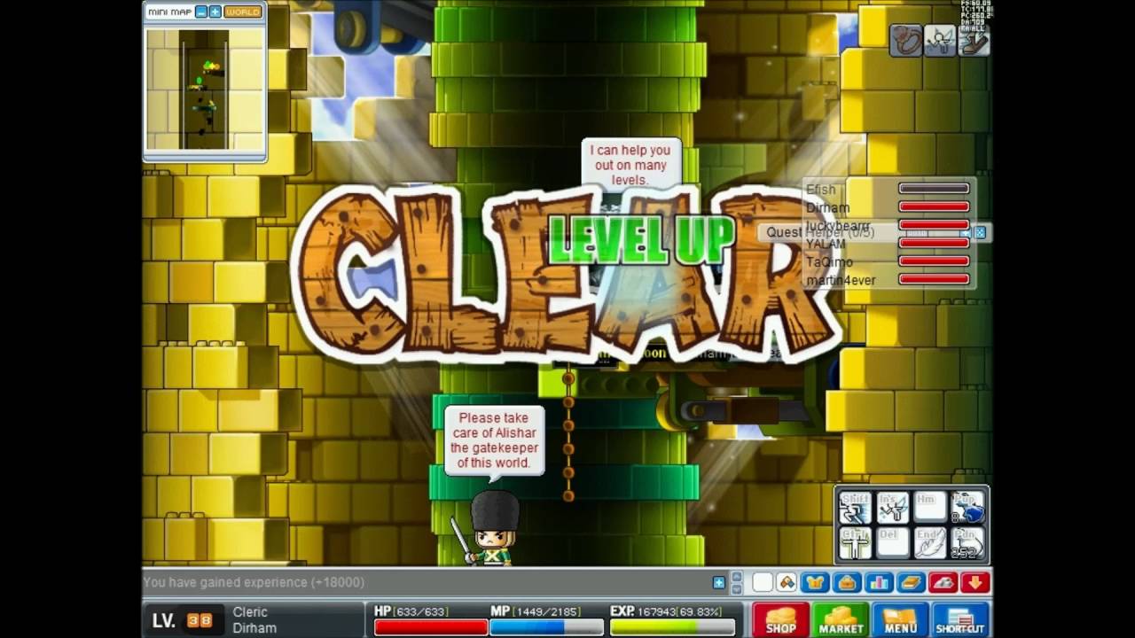 MapleStory Old Ludibrium Party Quest
