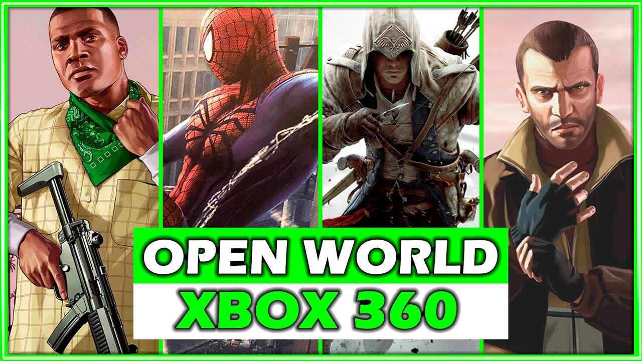 TOP 40 BEST OPEN WORLD GAMES TO PLAY ON XBOX 360 || BEST XBOX 360 GAMES