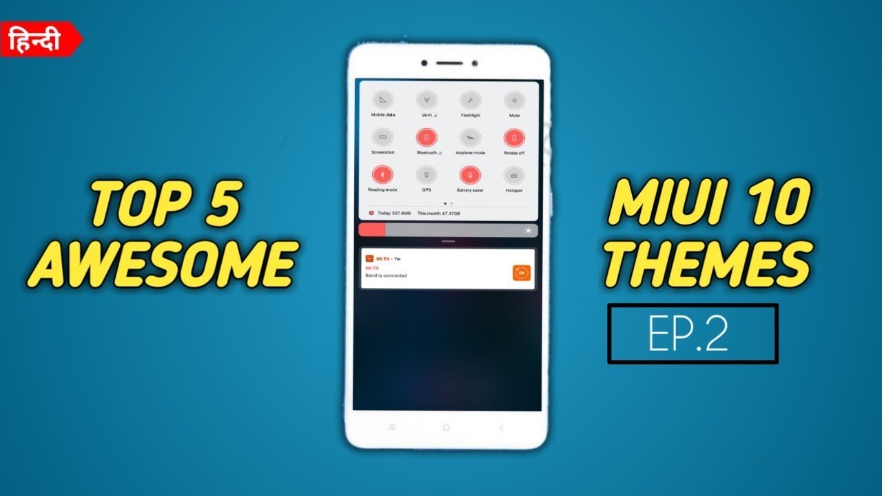 Top 5 Awesome MIUI 10 Themes | FEB 2K19 | EP.2