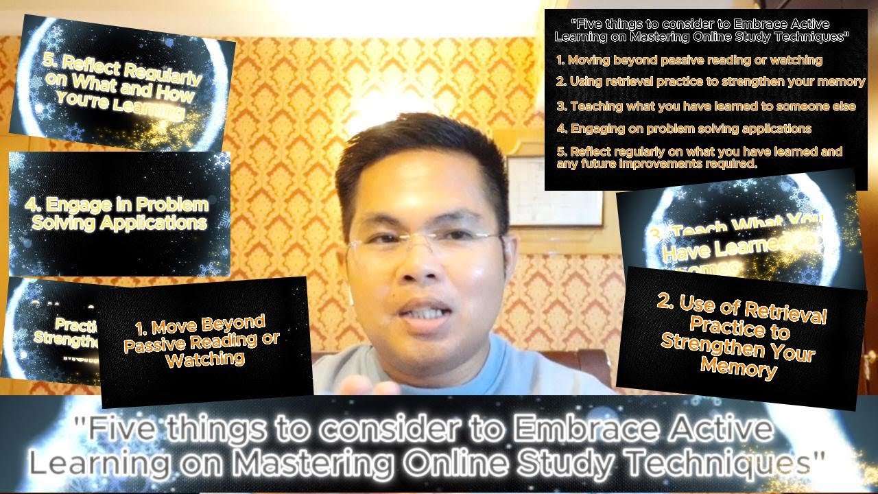 Embrace Active Learning (Mastering Online Study Techniques Part-8) #activelearning #activelistening