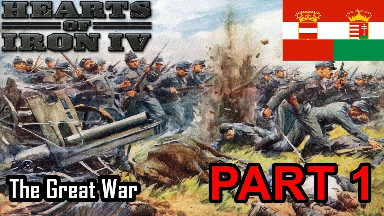 ZAOSTALÁ ŘÍŠE (Rakousko Uhersko)|hearts of iron 4 : great war # 1