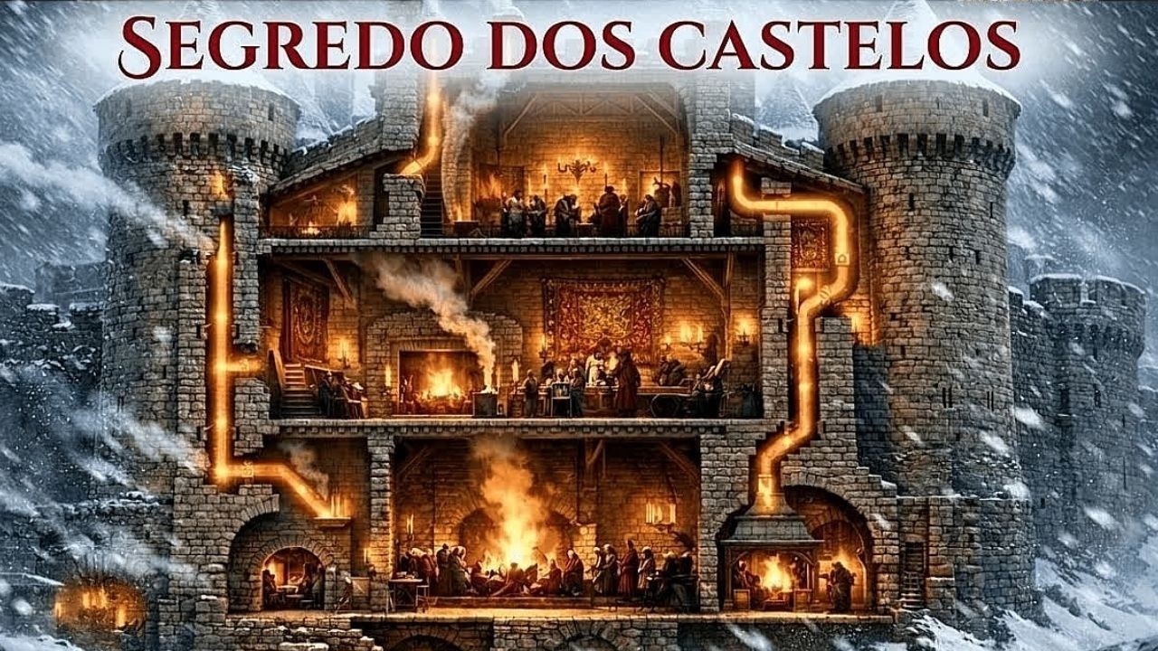 Por que os castelos medievais não congelavam — nem mesmo nos invernos mais rigorosos
