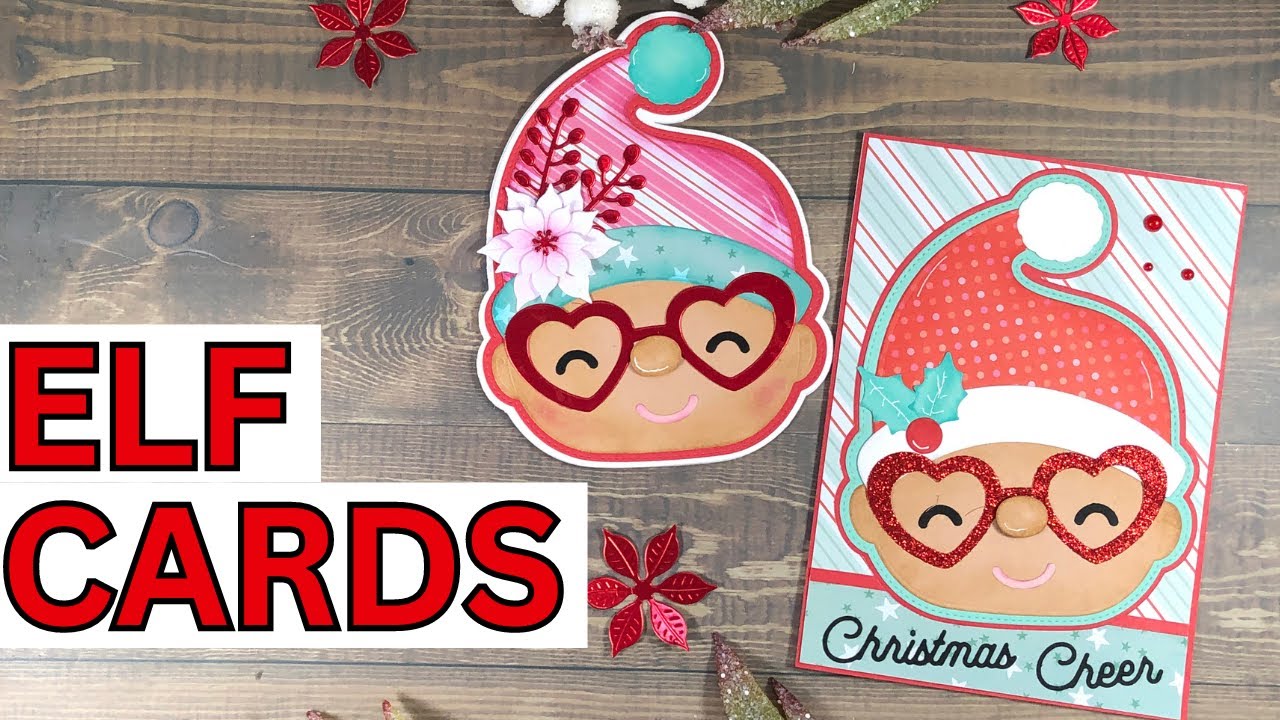 Christmas Elf Cards |  Scrap Diva Designs