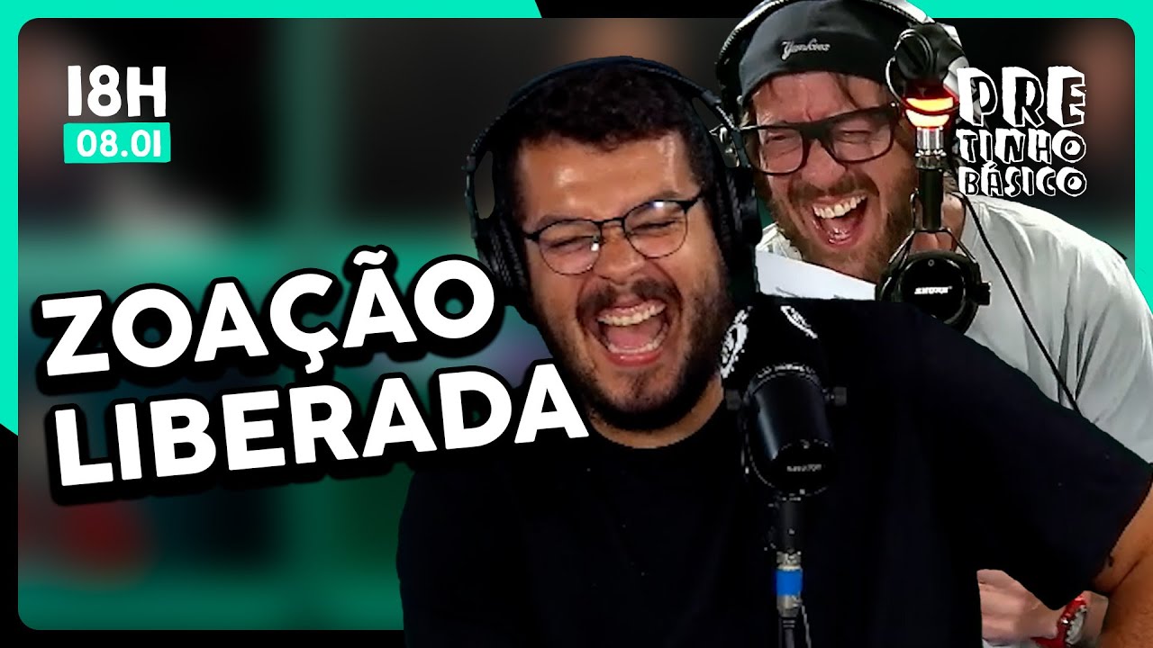 RISADA DO COMEÇO AO FIM NO PRETINHO | Cortes do Pretinho Básico | ATL TV