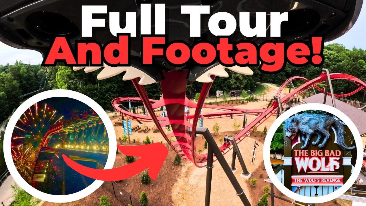 I rode the NEW Big Bad Wolf for the FIRST TIME!!! (Full Tour!)
