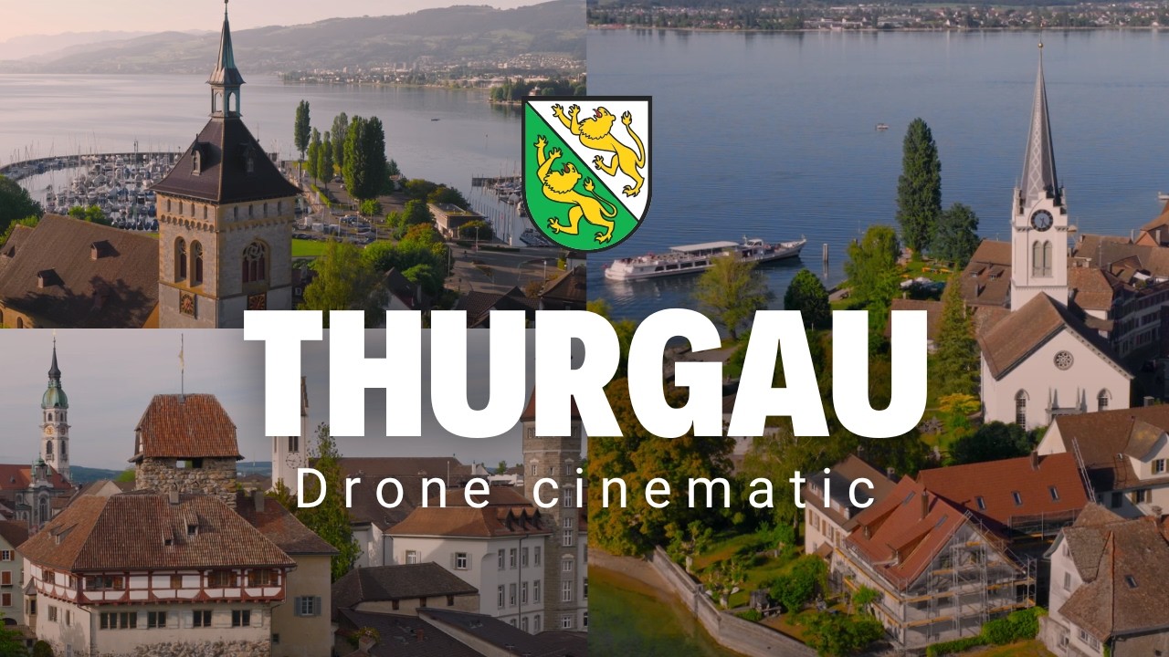 Canton of Thurgau 4K - Aerial Drone Video