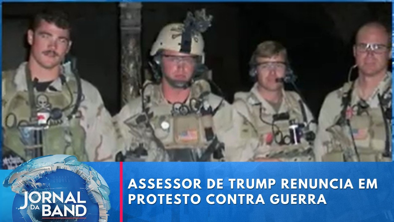 Quem é assessor anti-terrorismo dos EUA que desafiou Trump e pediu demissão | Jornal da Band