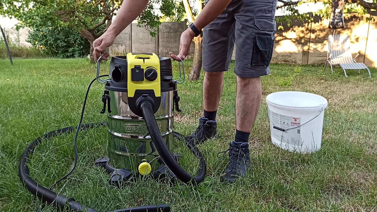 Parkside PWD 30 A1 porszívó vizes teszt ( Lidl )