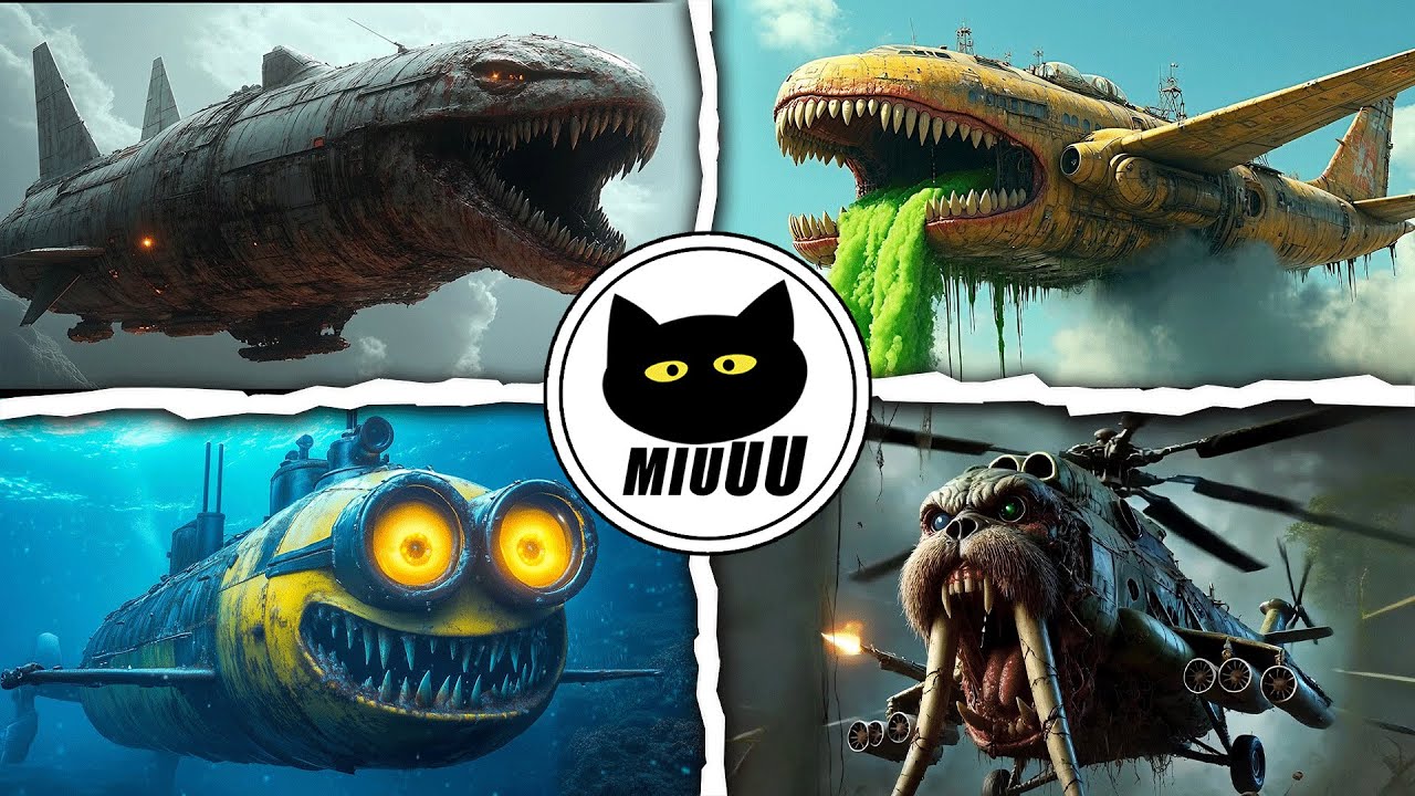Koleksi sekarang lengkap, infected rocket, Infected sky, Infected helicopter, dan infected submarine