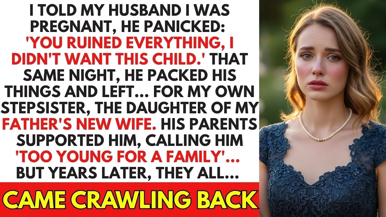 I Told My Husband I Was Pregnant, and He Said: 'You Ruined Everything.' Then He Left Me...