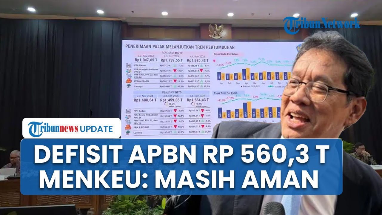 Defisit APBN November 2025 Capai Rp 560,3 Triliun, Menkeu Purbaya Sebut Masih Batas Aman