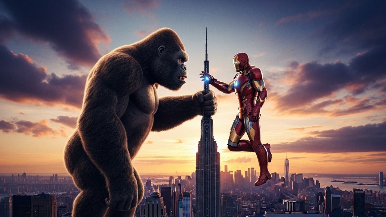 KING KONG vs GIANT IRONMAN – The most brutal battle