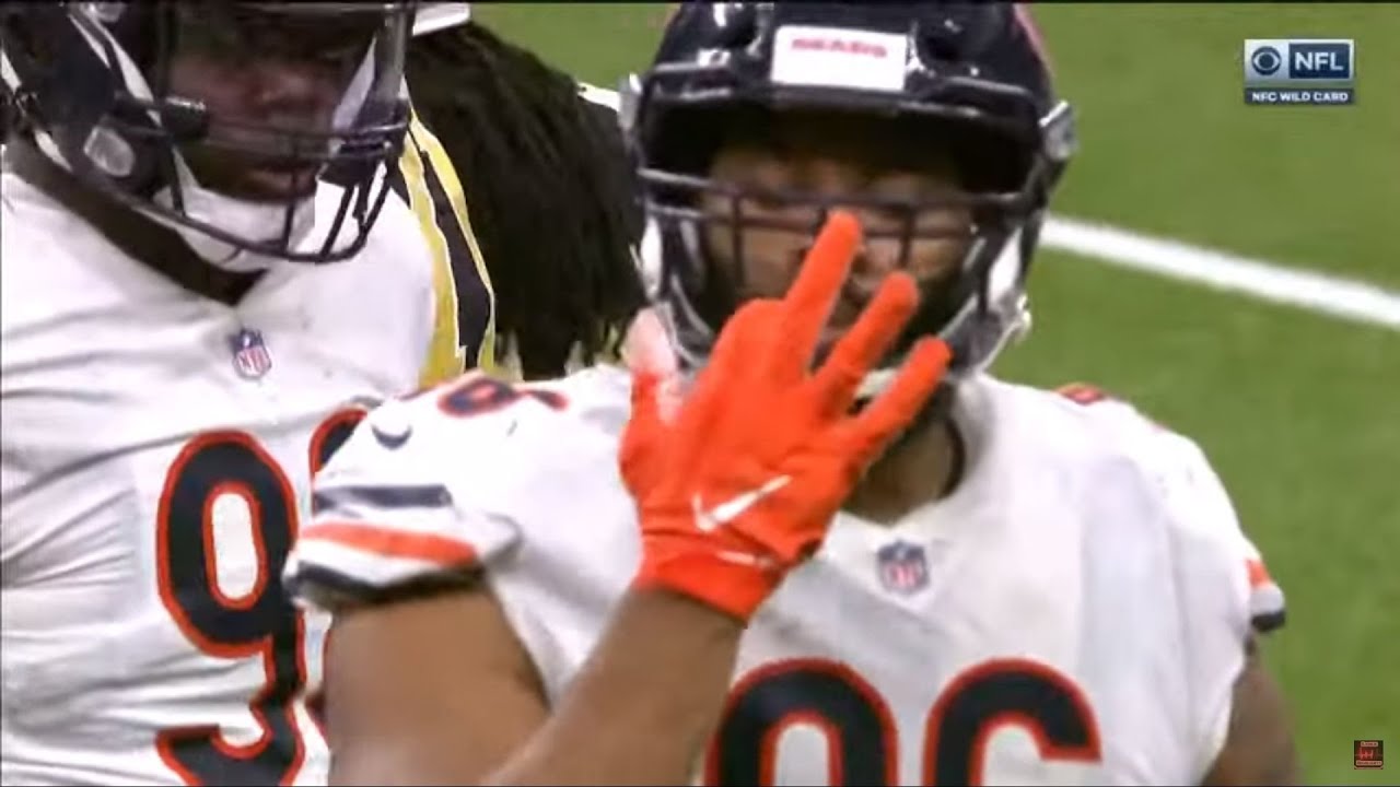Akiem Hicks Celebrates Down 18 Points | Mocking Jameis Winston's 