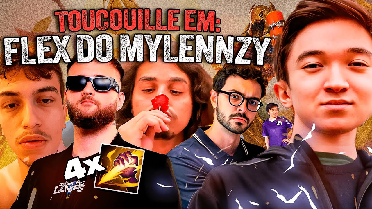 TOUCOUILLE de AZIR COM 4 SMITES no TIME! FLEX MYLENNZY ft RANGER e GUIVEN