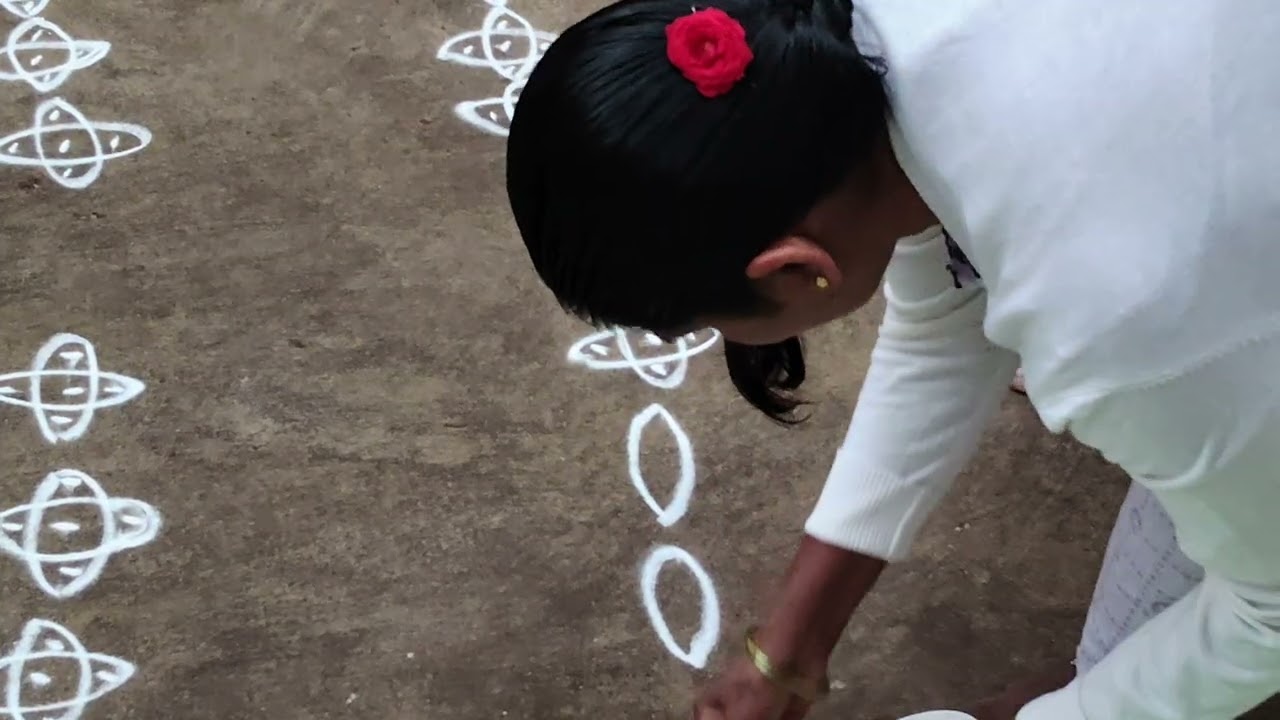 ధనుర్మాసం.వైకుంఠ వాకిళ్లు 🙏ముగ్గు.4/ జనవరి2026