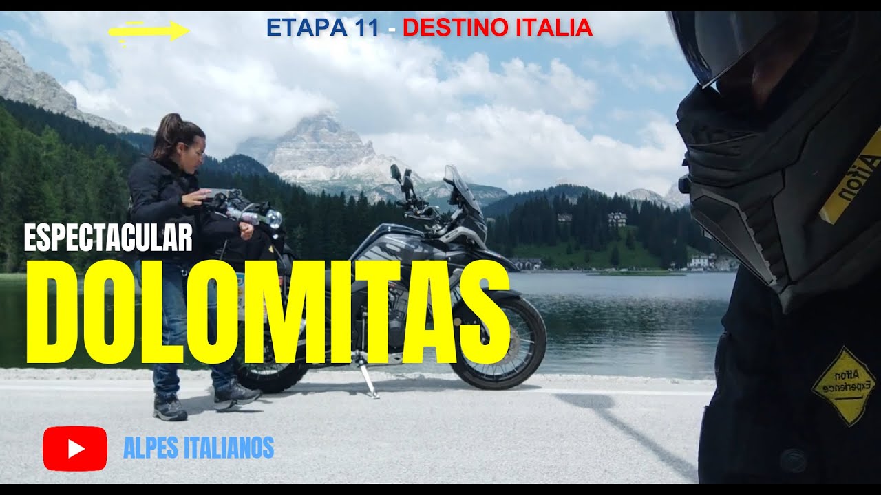 DOLOMITAS en MOTO|Espectacular