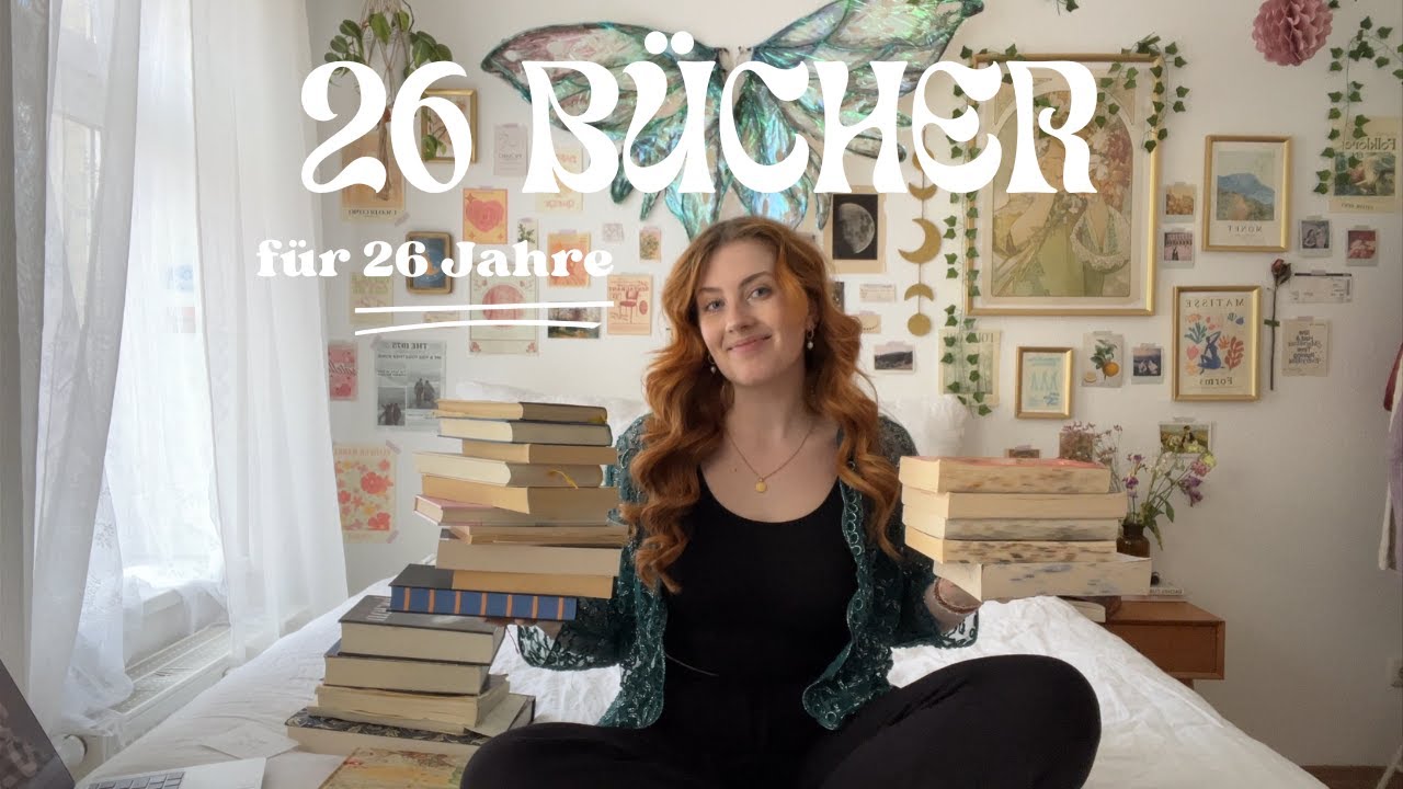 26 Bücher, die mich zu dem Menschen gemacht haben, der ich heute bin :)