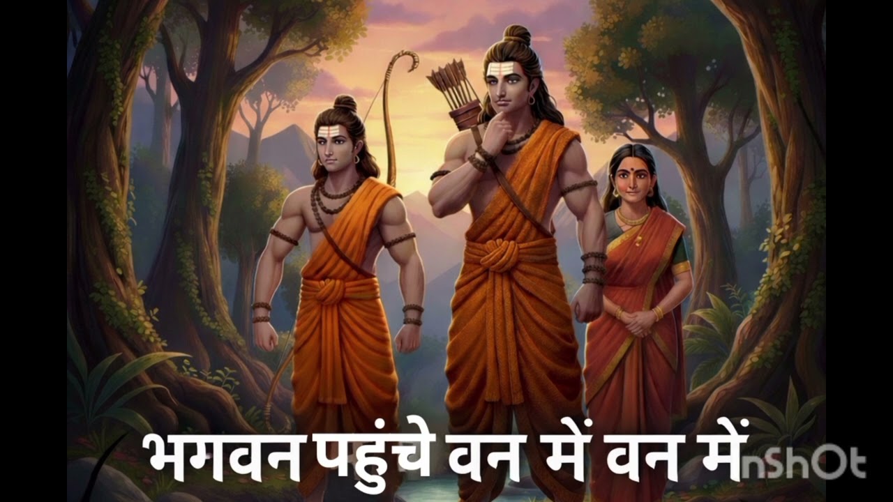 भगवन पहुंचे वन में वन में भजन 